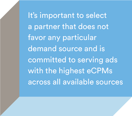 What is ad mediation? Ad mediation helps you manage several ad networks through one ad mediation platform as your ad strategy changes