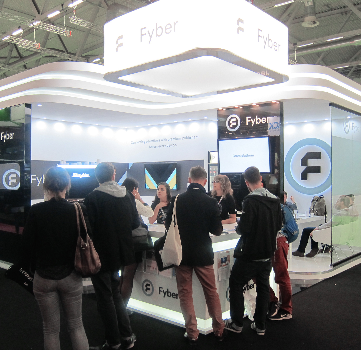 dmexco 2015 fyber booth